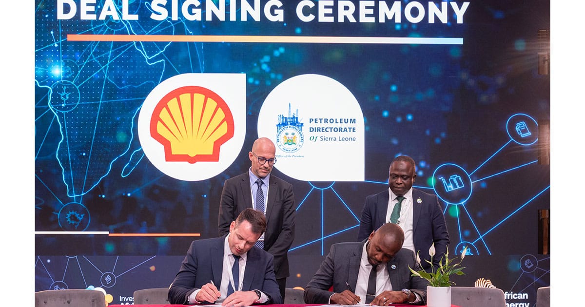 Sierra Leone Deepens upstream ambitions with Shell Reconnaissance deal.