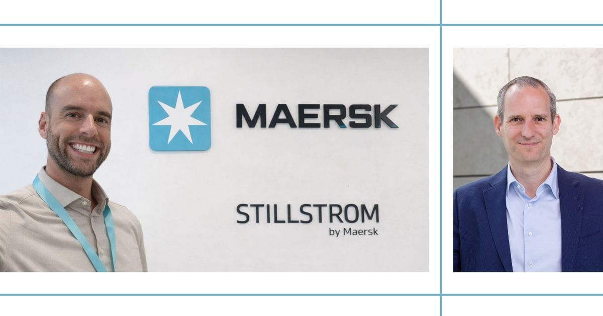 Innovators Koen Legrand and Raymond Bergmann are behind Stillstrom’s new offshore charging Power Hub and Power Tower solutions.