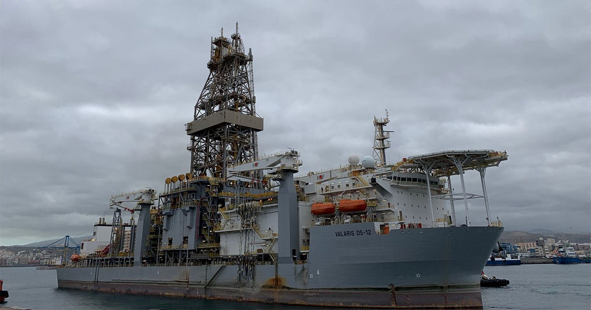 Valaris drilling rig DS-12.