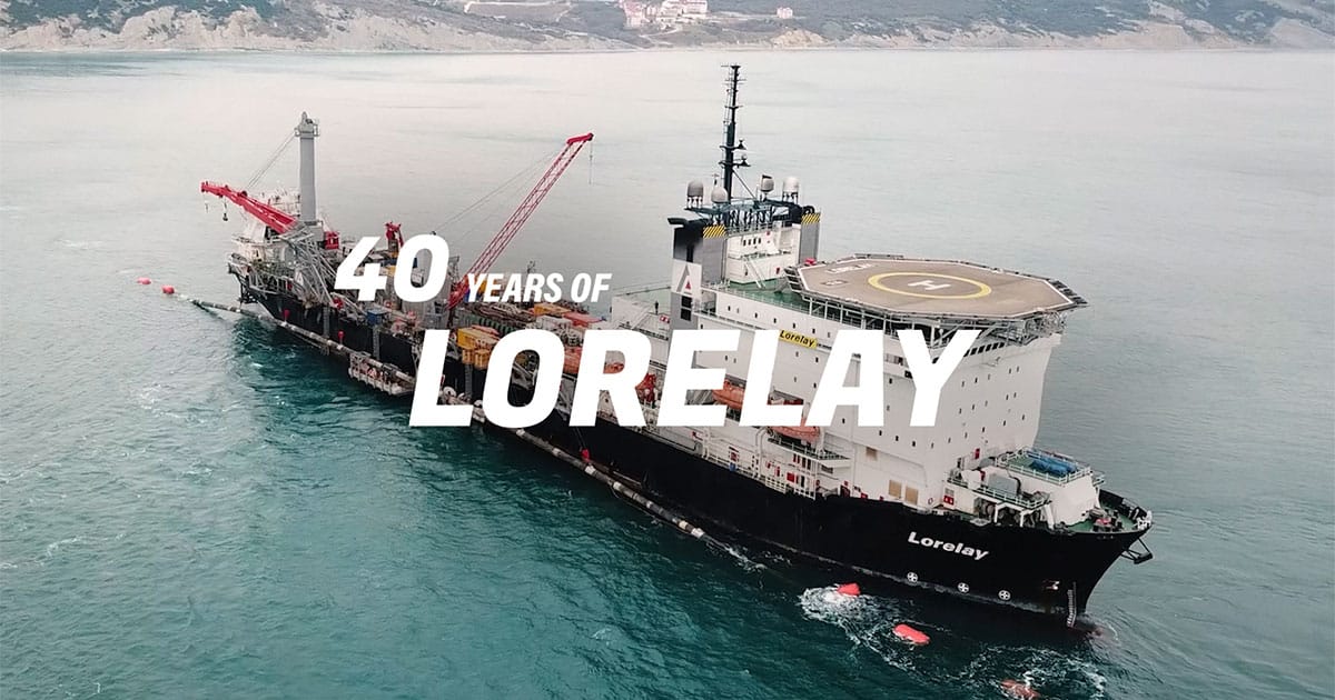 Allseas’ first pipelay vessel Lorelay