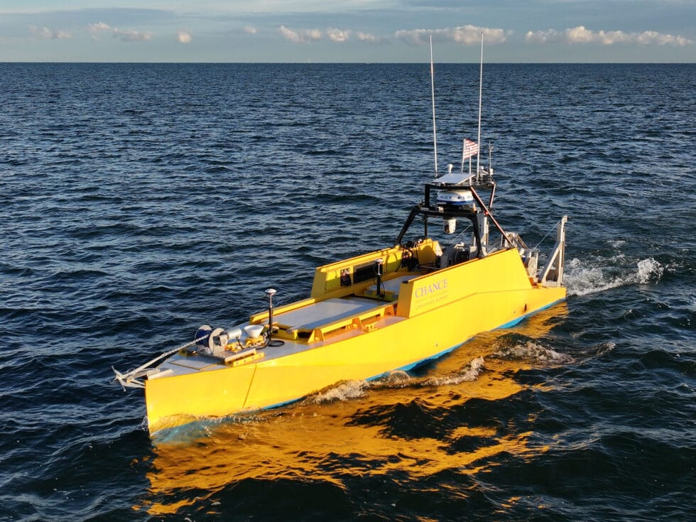 The Flexibility Of The Chance Lr30 Was Demonstrated Alongside Oeci And The University Of New Hampshire Center For Coastal And Ocean Mapping To Map Lake Erie In 2025, Demonstrating Both Next Generation Multibeam Technology And Towed Sidescan Sensors. 