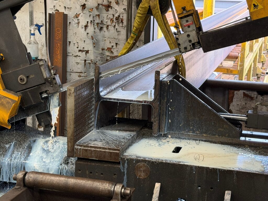 Aquaterra Energy’s First RAF System Moves into Fabrication for Northern Endurance Partnership 1 First Steel Cut For The Raf System.