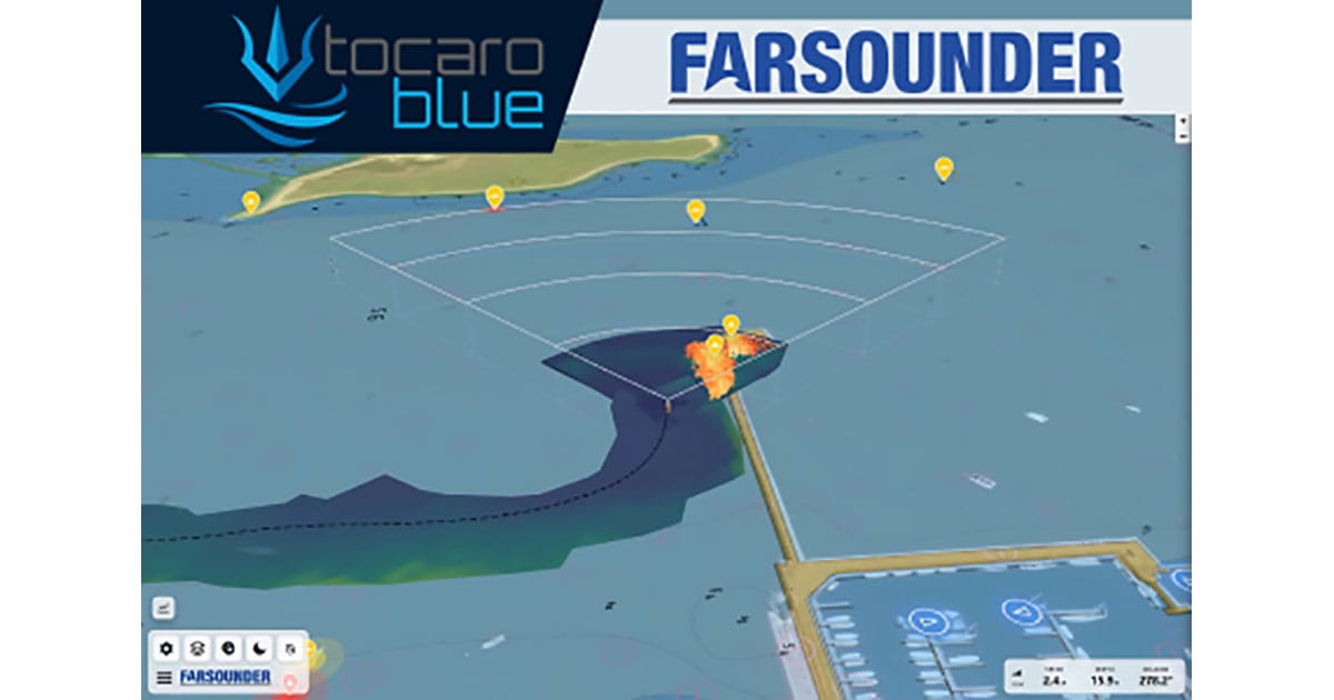 FarSounder Tocaro Blue Map