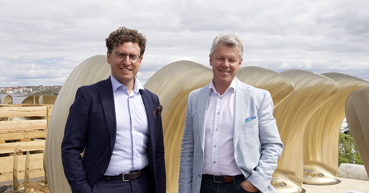 L-R: Philip Chaabane, CEO and Stefan Sedersten, Executive Chairman.