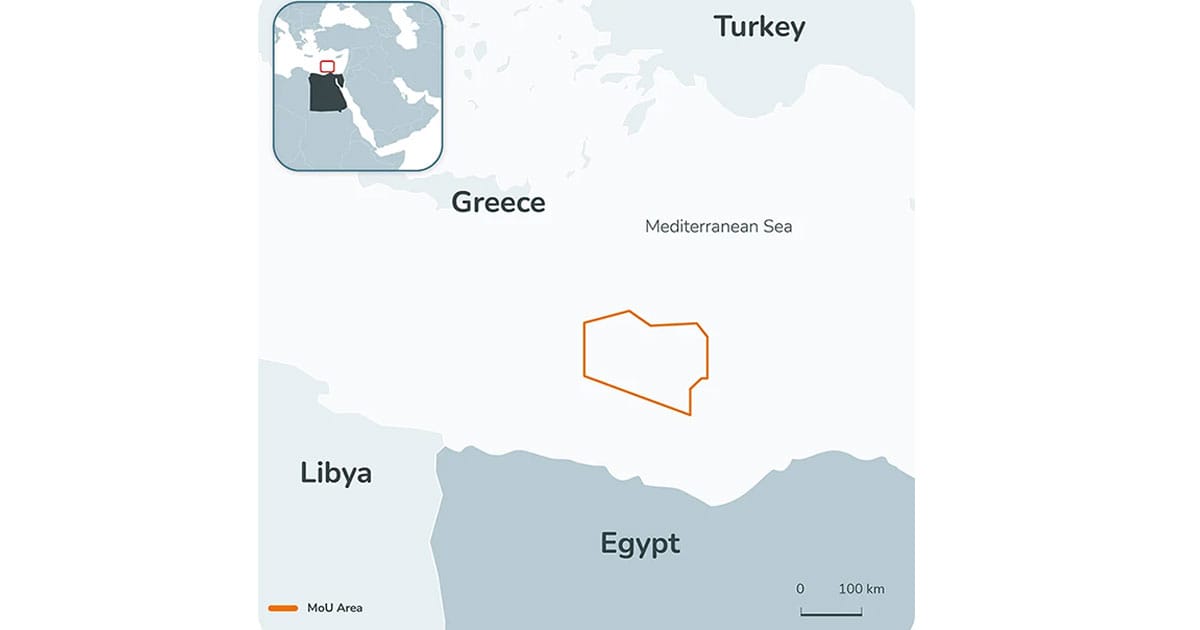 Map of North-Western Egypt
