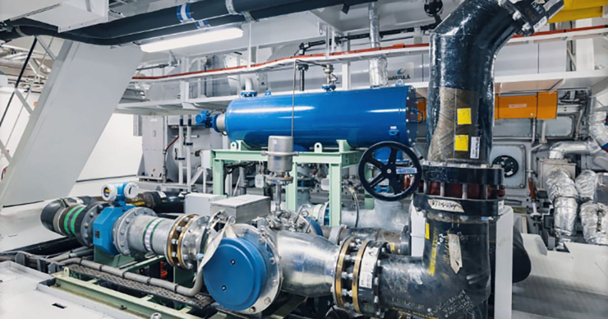 Hamworthy’s Ballast Water Management System.