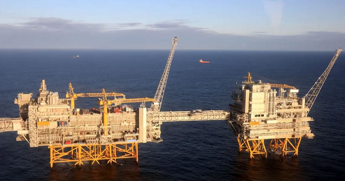 The Johan Sverdrup field in the North Sea.