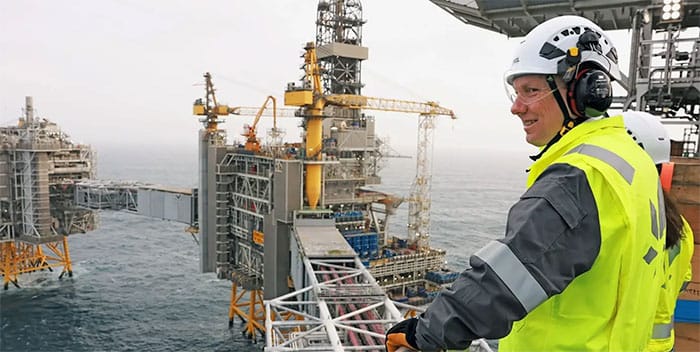 Phase 4 of Norway’s Largest Oil-Producing Field to be Developed 1 Kjetil Hove, Executive Vice President For Development And Production Norway, Visiting The Johan Sverdrup Field In The North Sea.