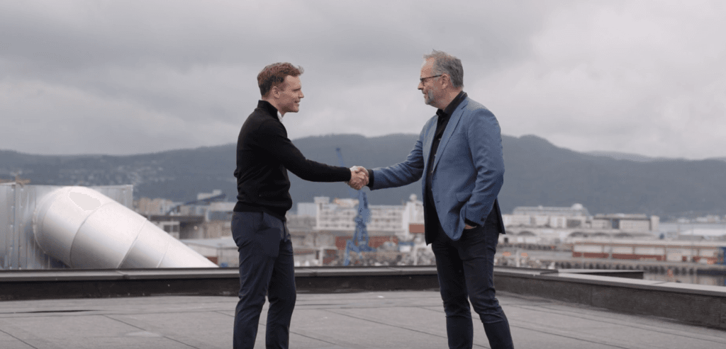 Torstein Skogseth, Ceo Of Water Linked And Per Jørgen Weisethaunet, Ceo Of Norbit. 