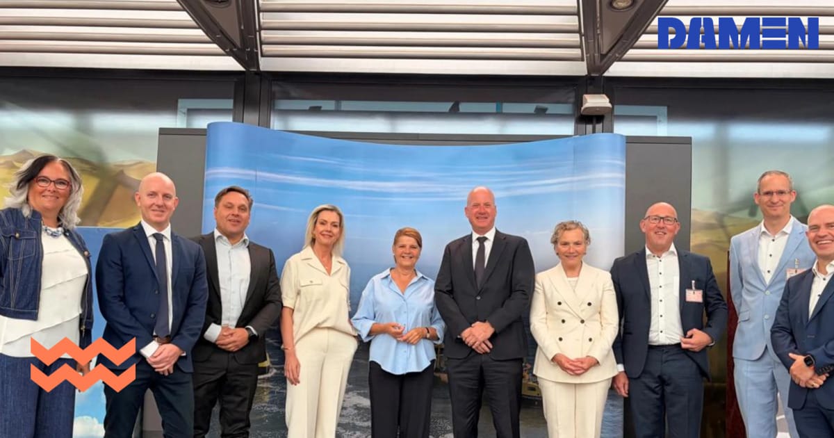 Rijkswaterstaat launches development program for zero-emission ERTV. (Image credit: Damen))