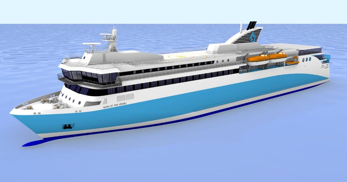 Foreship develops energy-efficient ferry design for the Greek domestic market