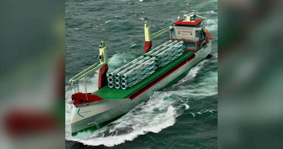 New order adds Groot-designed multipurpose dry cargo ships to list of Chinese-built vessels to feature solution optimized for fuel efficiency from Berg Propulsion. (Credit: Berg Propulsion)