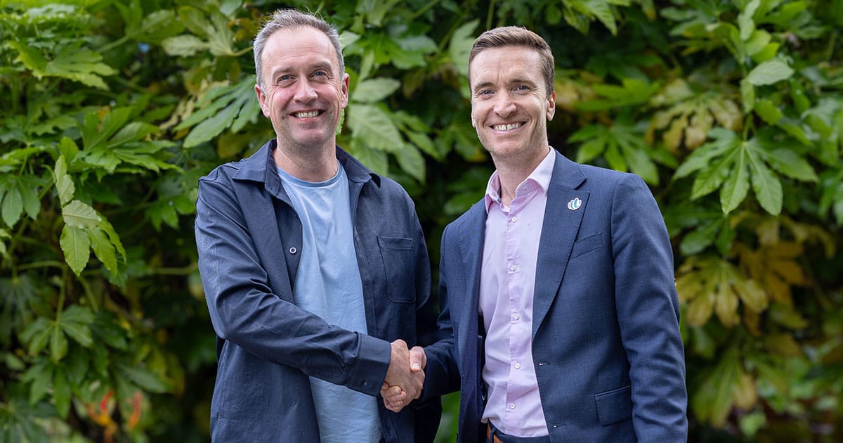 Left to right: Andy Sutherland, Founder and Director of Prism Energy, and Gordon Farmer, Board Director at Global.