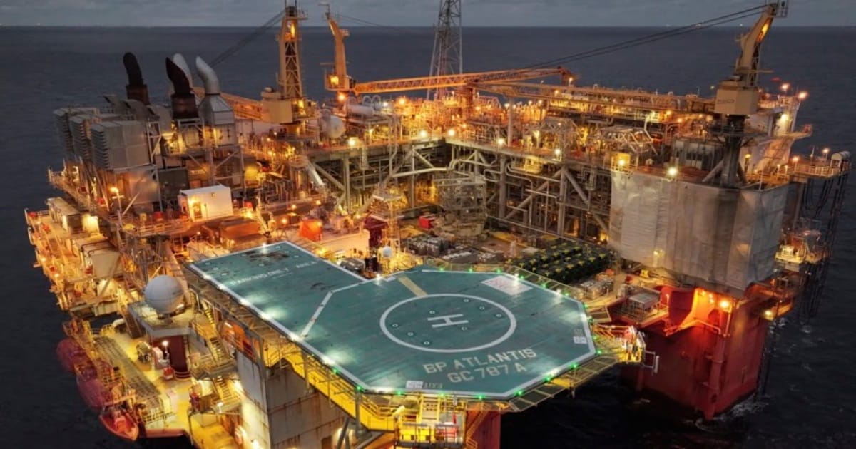 bp Atlantis. (Credit: bp)