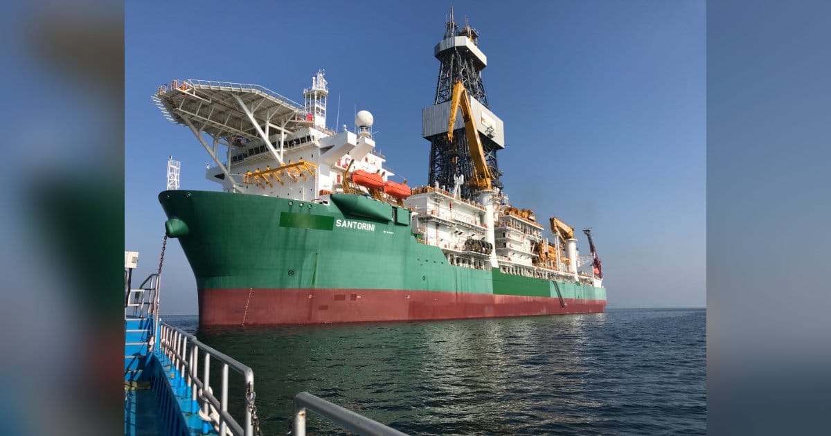 Drillship Santorini