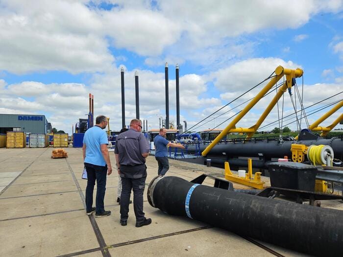 Metalkol Approves Custom Damen CSD500 for Mining Operation 1 Metalkol Completes Technical Acceptance Of Customised Damen Csd500 2. (Credit: Damen)