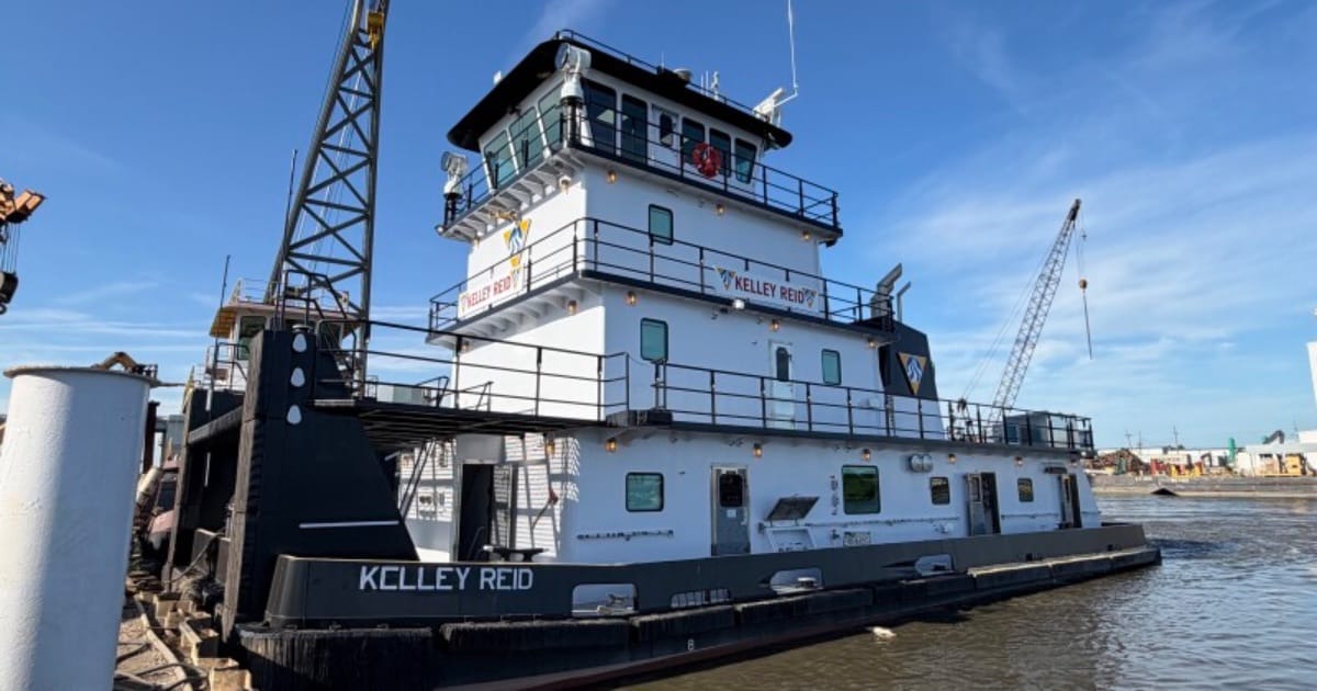 M/V Kelley Reid. (Credit: Eymard Marine Construction & Repair)
