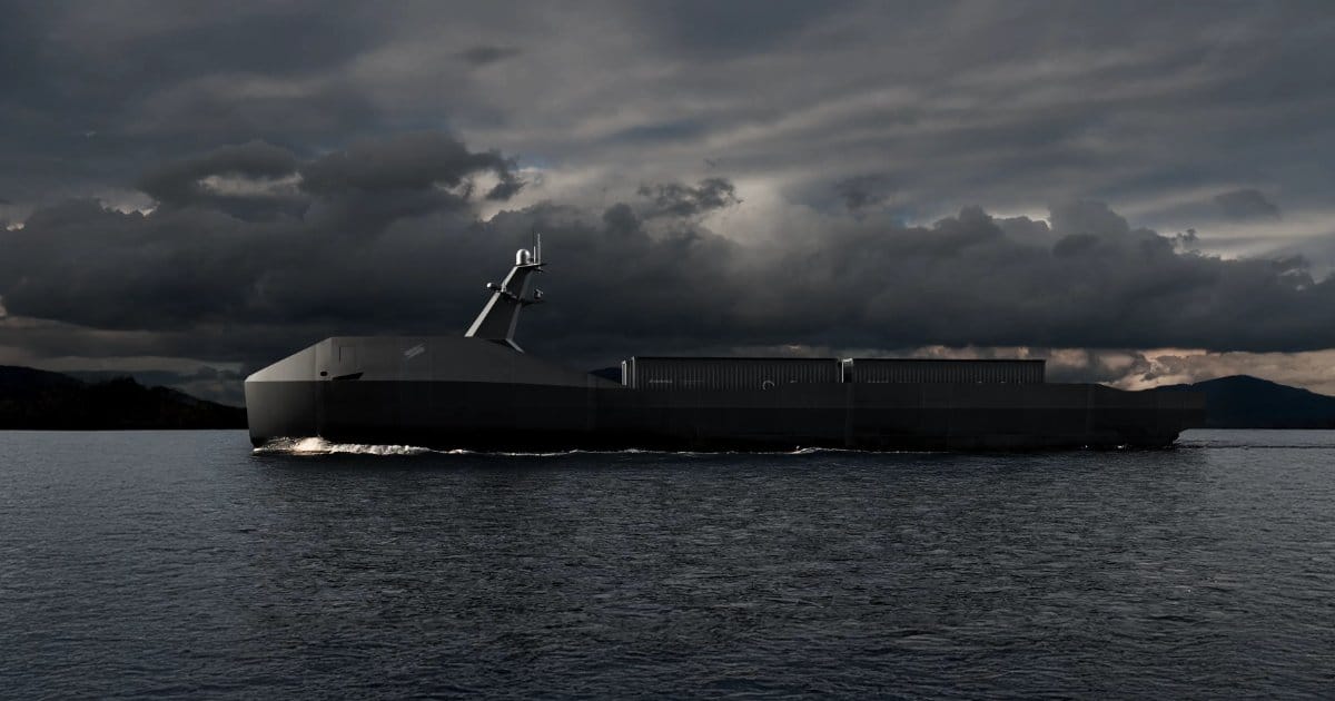 Marauder USV. (Credit: Saronic)