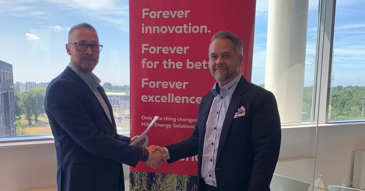 Thomas Andreassen and Kim Pedersen. (Image credit: Everllence PrimeServ Omnicare)