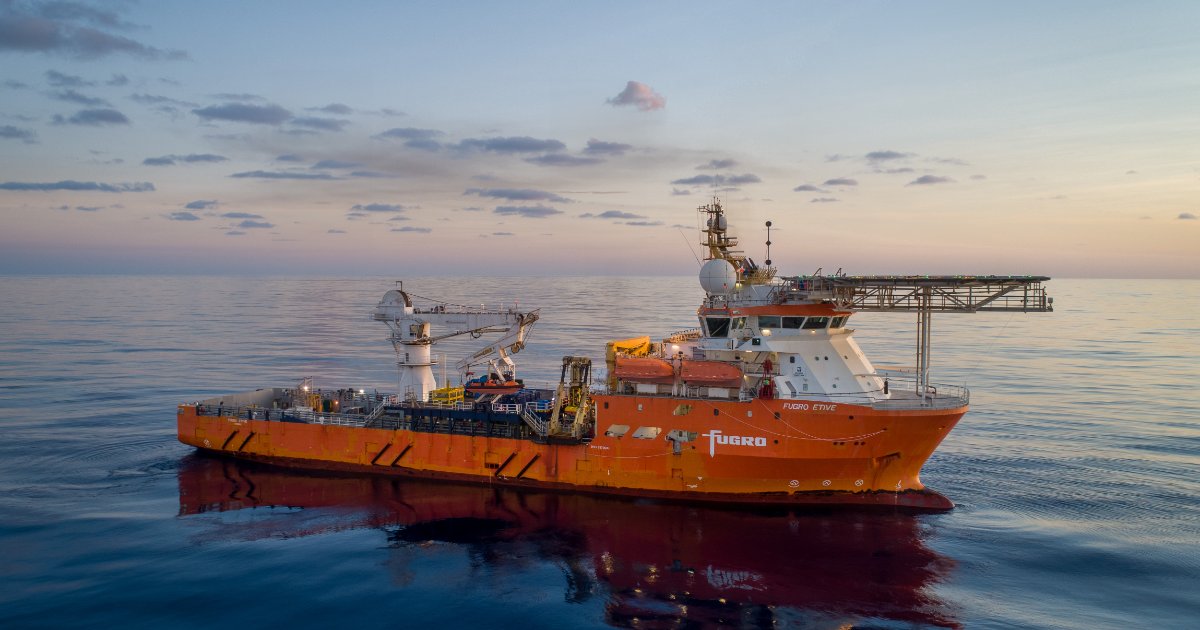 Fugro Etive to Support Subsea Infrastructure Replacement Offshore Australia 1 Fugro Etive. (Credit: Fugro)