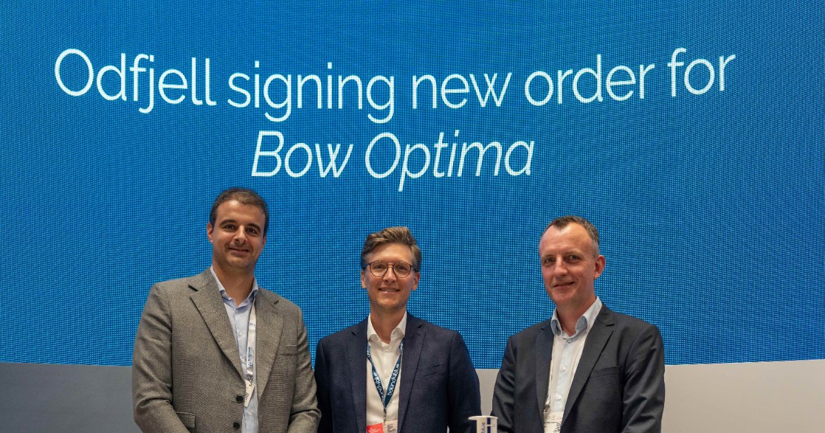 bound4blue and Odfjell consolidate relationship with repeat eSAIL® contract. (Image credit: bound4blue)