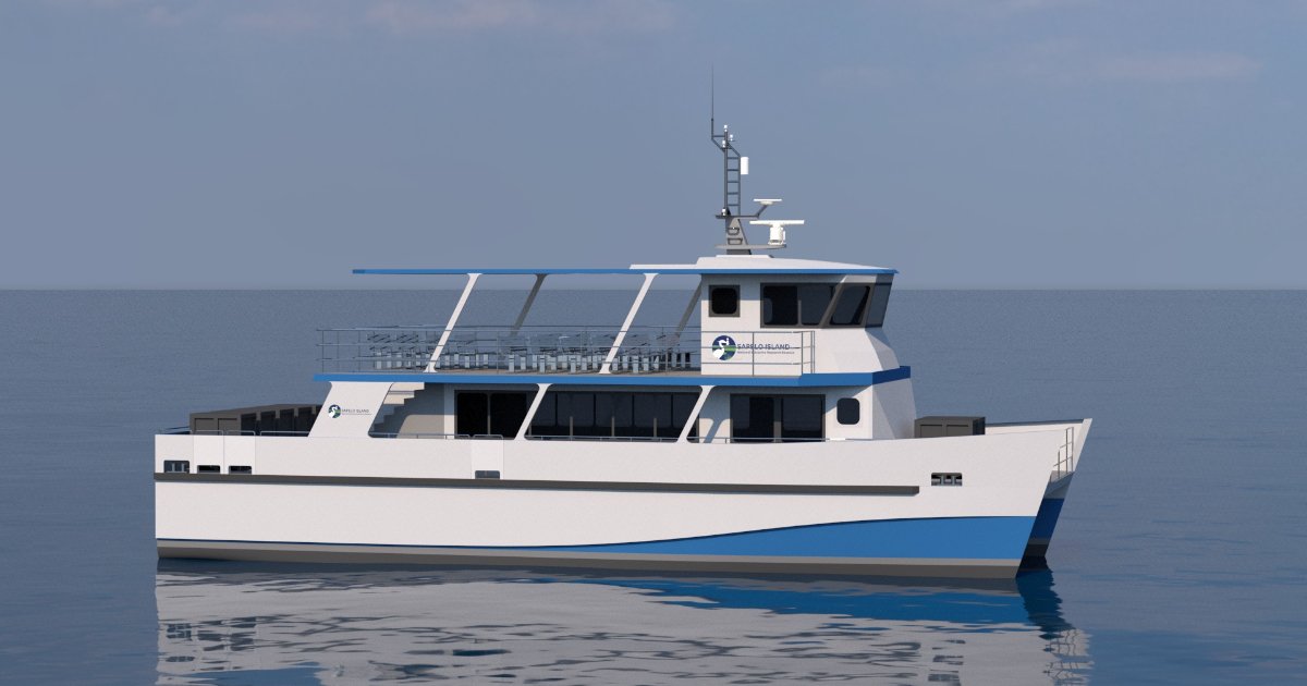 Sapelo Island Ferry Render. (Image credit: Chartwell Marine)